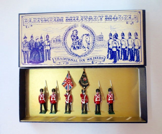 Blenheim Set #B31 Royal Welsh Fusiliers Colors (1 of 1)