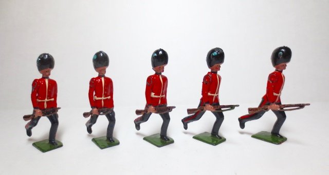 Britains From Set #102 Irish Guardsmen (1 of 1)