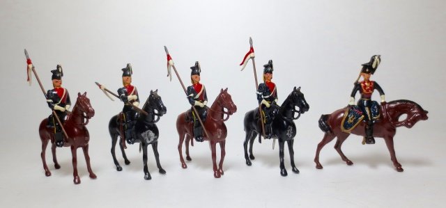 Britains Set #24  9th Lancers (1 of 1)