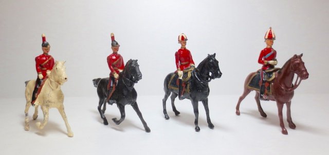 Britains Set #201 Staff Officers (1 of 1)