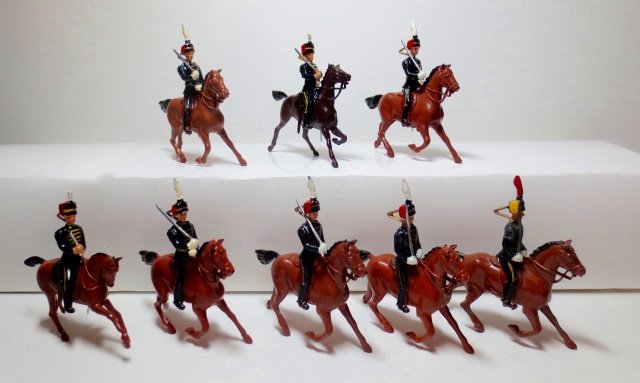 Britains From Set #2075 Assorted Hussars (1 of 1)