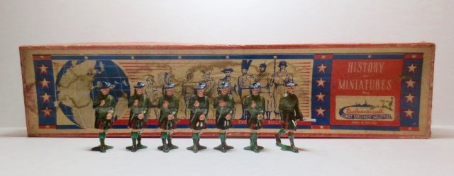 Authenticast Set #870 Swedish Infantry Marching (1 of 1)