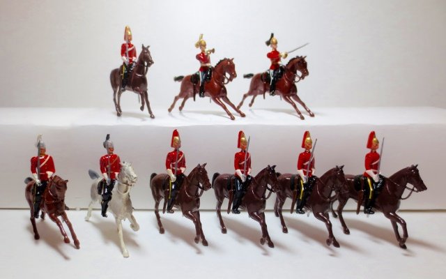 Britains From Set #44 and Set #2074 1st Dragoons (1 of 1)