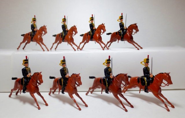 Britains From Set #8 4th Hussars (1 of 1)