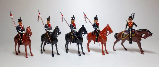 Britains Set #24 9th Royal Lancers (1 of 1)