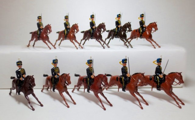 Britains From Set #8 Assorted 4th Hussars (1 of 1)