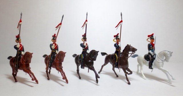 Britains Set #2076 12th Royal Lancers (1 of 1)