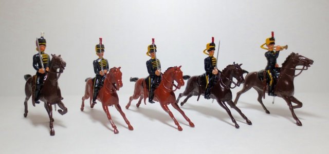 Britains Set #8 4th Hussars (1 of 1)