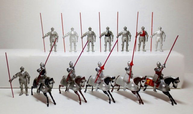 Britains Set #1307 Knights in Armor (1 of 1)