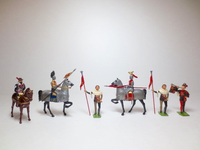 Britains Set #1258 Tournament Knights (1 of 1)