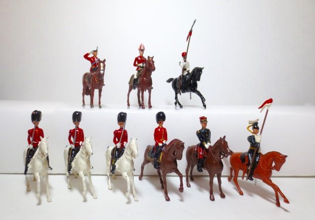 Britains Assorted British Cavalry (1 of 1)