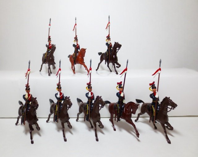 Britains From Set #2076 12th Royal Lancers (1 of 1)