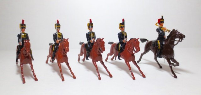 Britains Set #8 4th Hussars (1 of 1)