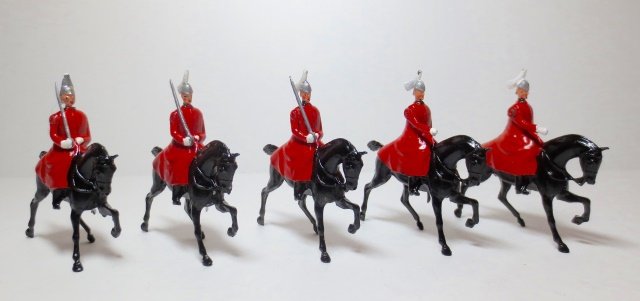 Britains Set #400 Lifeguards Winter Coats (1 of 1)