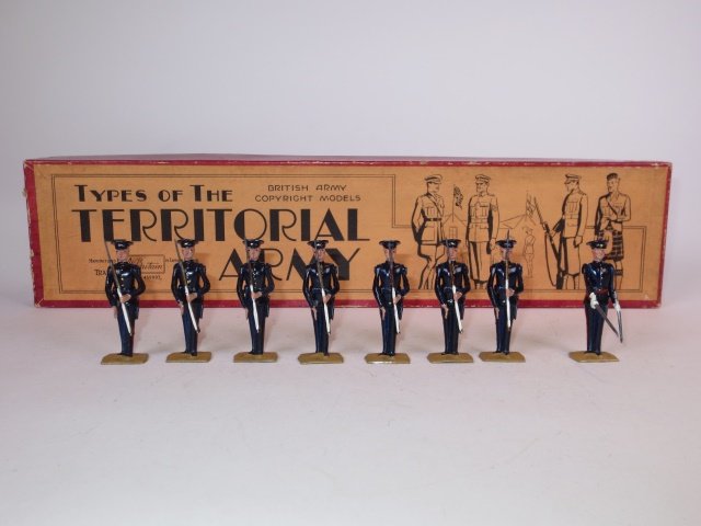 Britains Set #1540 Territorials at Present (1 of 1)