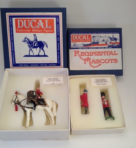 Ducal  Kings Dragoon & Mascot Irish Guards (1 of 1)