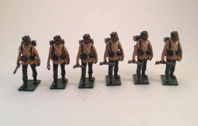 Soldiers Unlimited SU-02-8 5th Gurkha Rifles: 6 Pieces Condition Excellent No Box