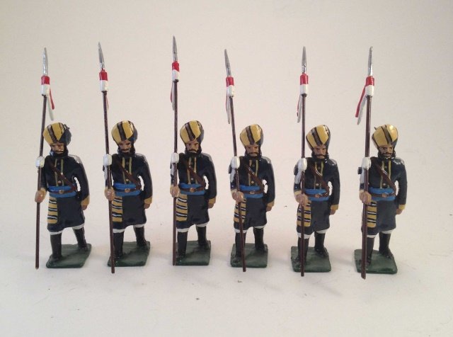 Soldiers Unlimited SU-02-9 17th Bengal Cavalry: 6 Pieces Condition Excellent No Box