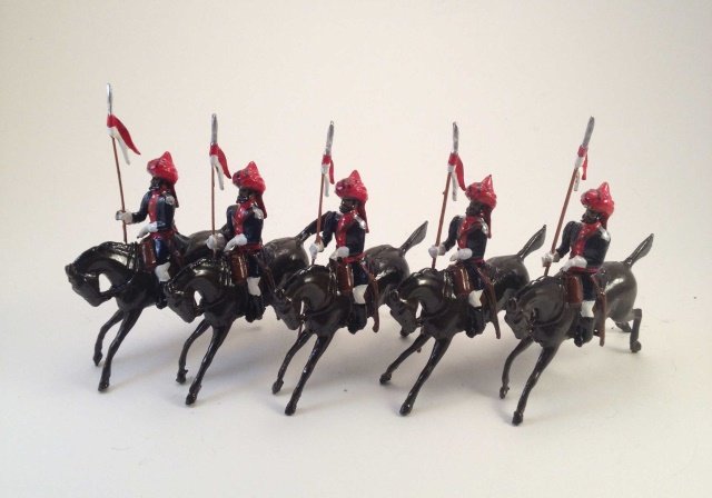 Soldiers Unlimited SU-09-02 25th Cavalry Lancers: 5 Pieces Condition Excellent No Box