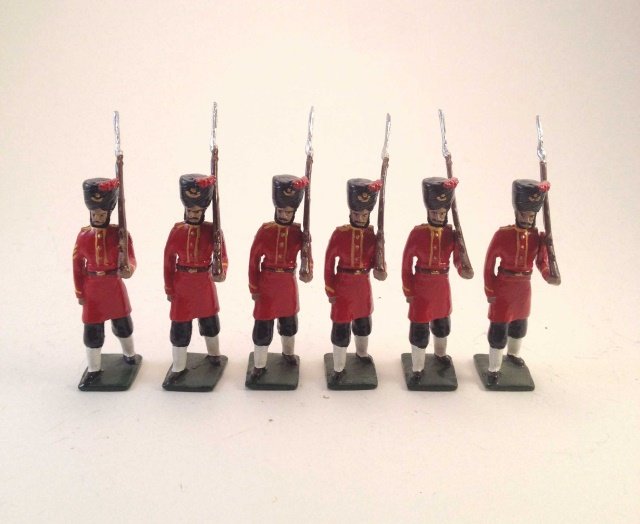 Soldiers Unlimited 97-2 7th Rajput Infantry: 6 Pieces Condition Excellent No Box