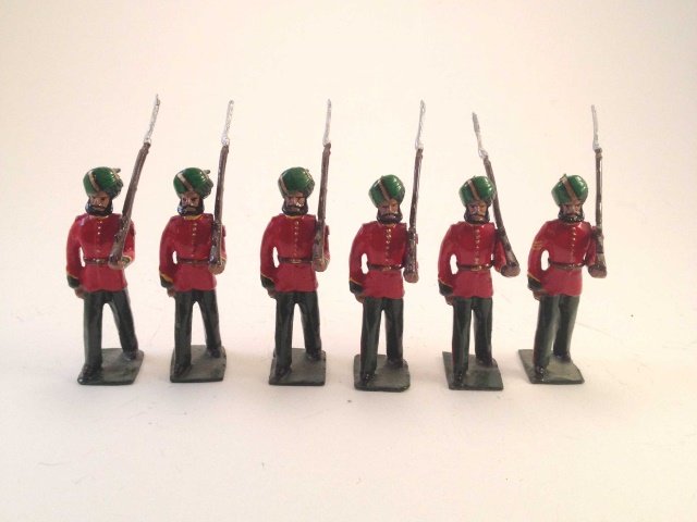 Soldiers Unlimited 97-3 Udahpur Infantry: 6 Pieces Condition Excellent No Box