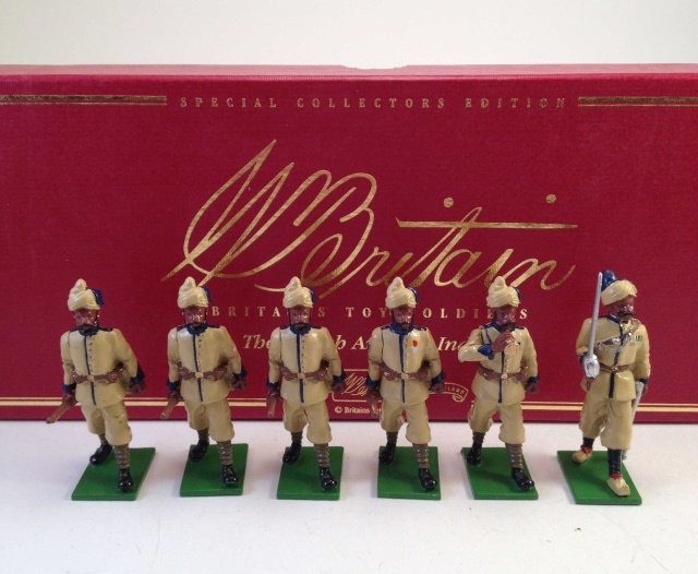 Britains 8954 57th Wilde's Rifles: 6 Pieces Condition Excellent Box Excellent