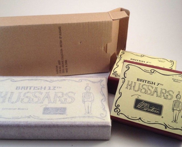 Britains 49019 & 49020 7th & 13th Hussars (1 of 1)