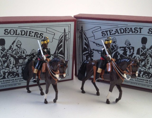 Steadfast SF111C Jacob's Horse Sowar: 2 Pieces Condition Excellent Boxes Excellent