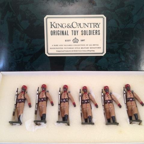 King & Country HB KAR Glossy: 6 Pieces Condition Excellent Box Very Good