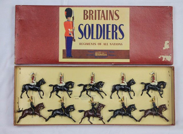 Britains Set #50 Life Guards 4th Hussars Display (1 of 1)