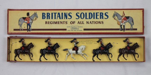 Britains Set #138 French Cuirassiers (1 of 1)