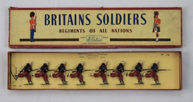 Britains Set #142 French Zouaves (1 of 1)