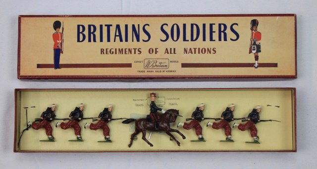 Britains Set #142 French Zouaves (1 of 1)