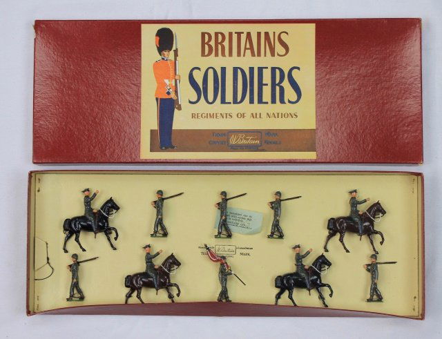 Britains Set #267 US Infantry Display (1 of 1)