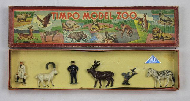 Timpo Set #404 Zoo Animals (1 of 1)