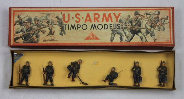 Timpo Set #913 American G.I.'s (1 of 1)