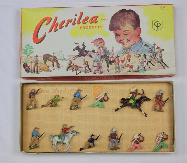 Cherilea Set #7203 Cowboys and Indians (1 of 1)