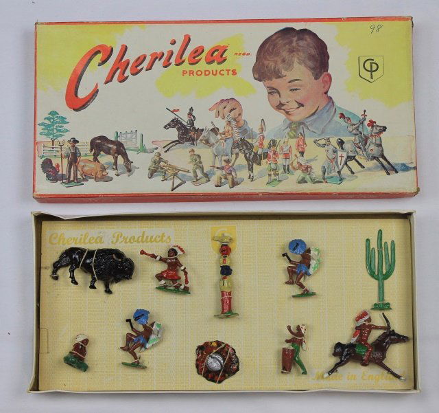 Cherilea Set #7207 Cowboys and Indians (1 of 1)