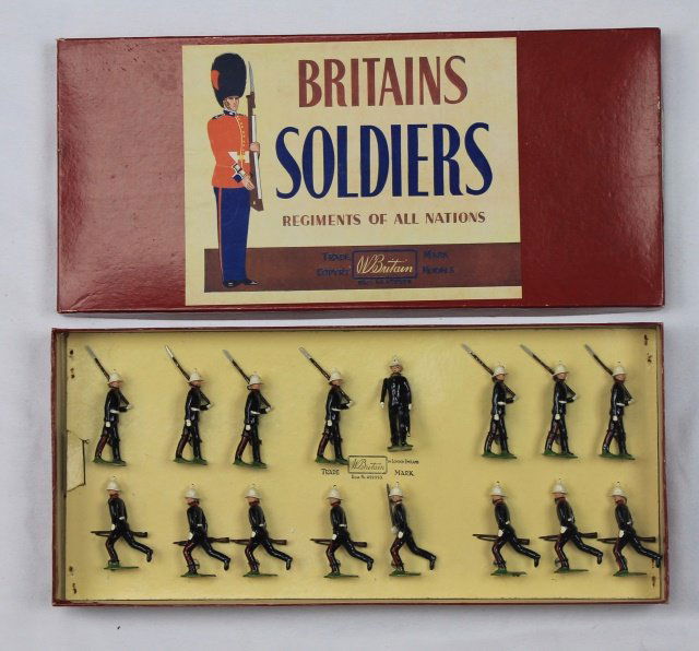 Britains Set #1284 Royal Marines Display (1 of 1)