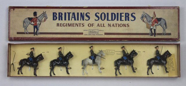 Britains Set #2028 Red Army Cavalry (1 of 1)