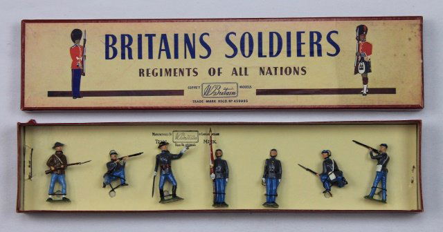 Britains Set #2060 Confederate Infantry (1 of 1)
