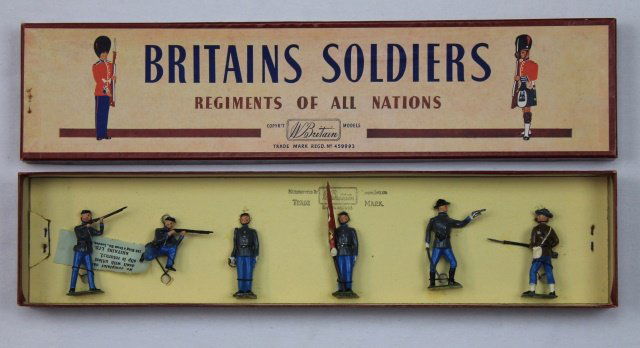 Britains Set #2060 Confederate Infantry (1 of 1)