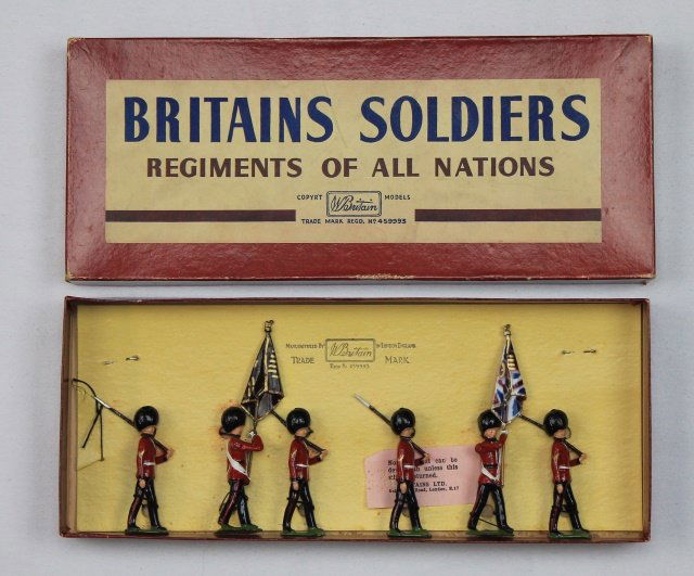 Britains Set #2084 Scots Guards Color Party (1 of 1)