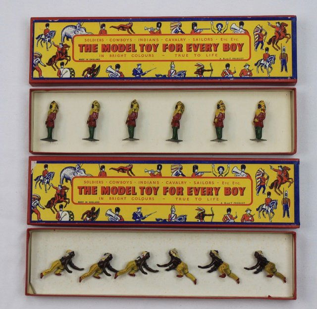 LOT B&T Two Sets of North American Indians (1 of 1)