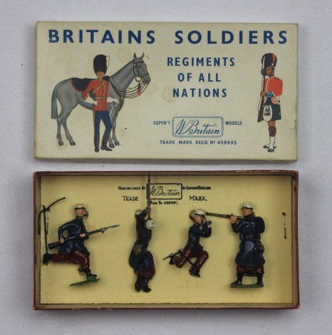 Britains Half Set #2137 Foreign Legion in Action (1 of 1)