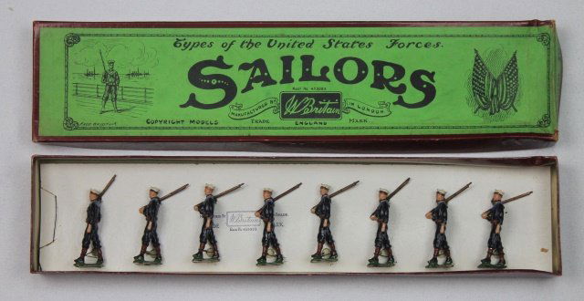 Britains Set #230 US Navy Bluejackets (1 of 1)
