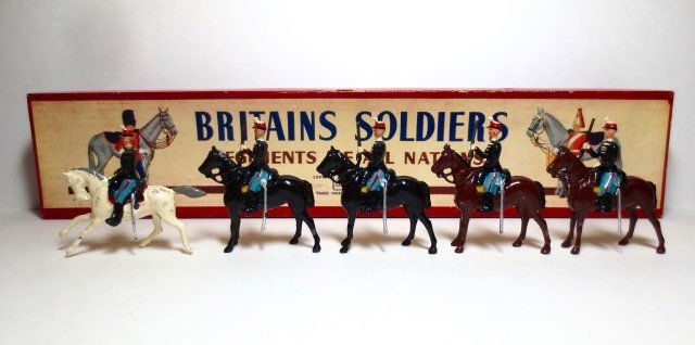 Britains Set #190 Belgian Army Regt. Chausseurs (1 of 1)