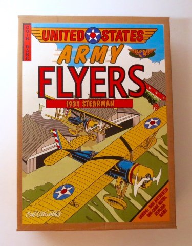 ERTL US Army Flyers 1931 Stearman Coin Bank (1 of 1)