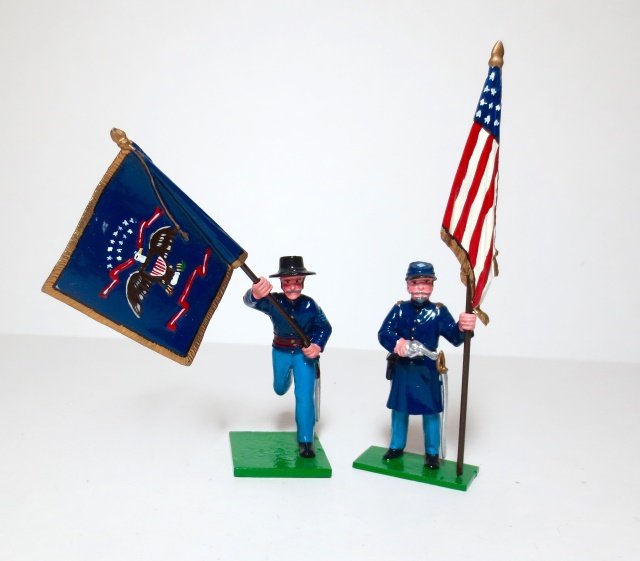Trophy Union Army Flag bearers (1 of 1)