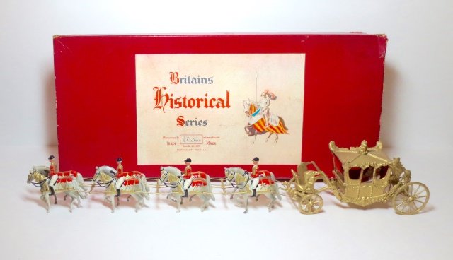 Britains Coronation Coach Set #1470 (1 of 1)